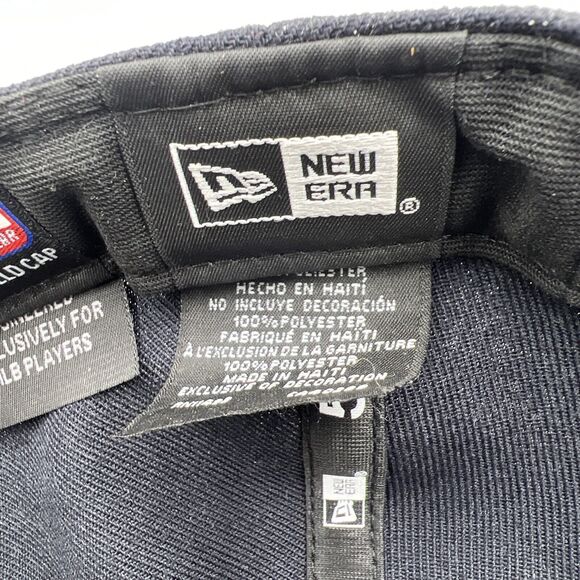 Authentic New Era MLB On-Field 59Fifty Fitted Cap Atlanta Braves BLACK / WHITE - Picture 6 of 8